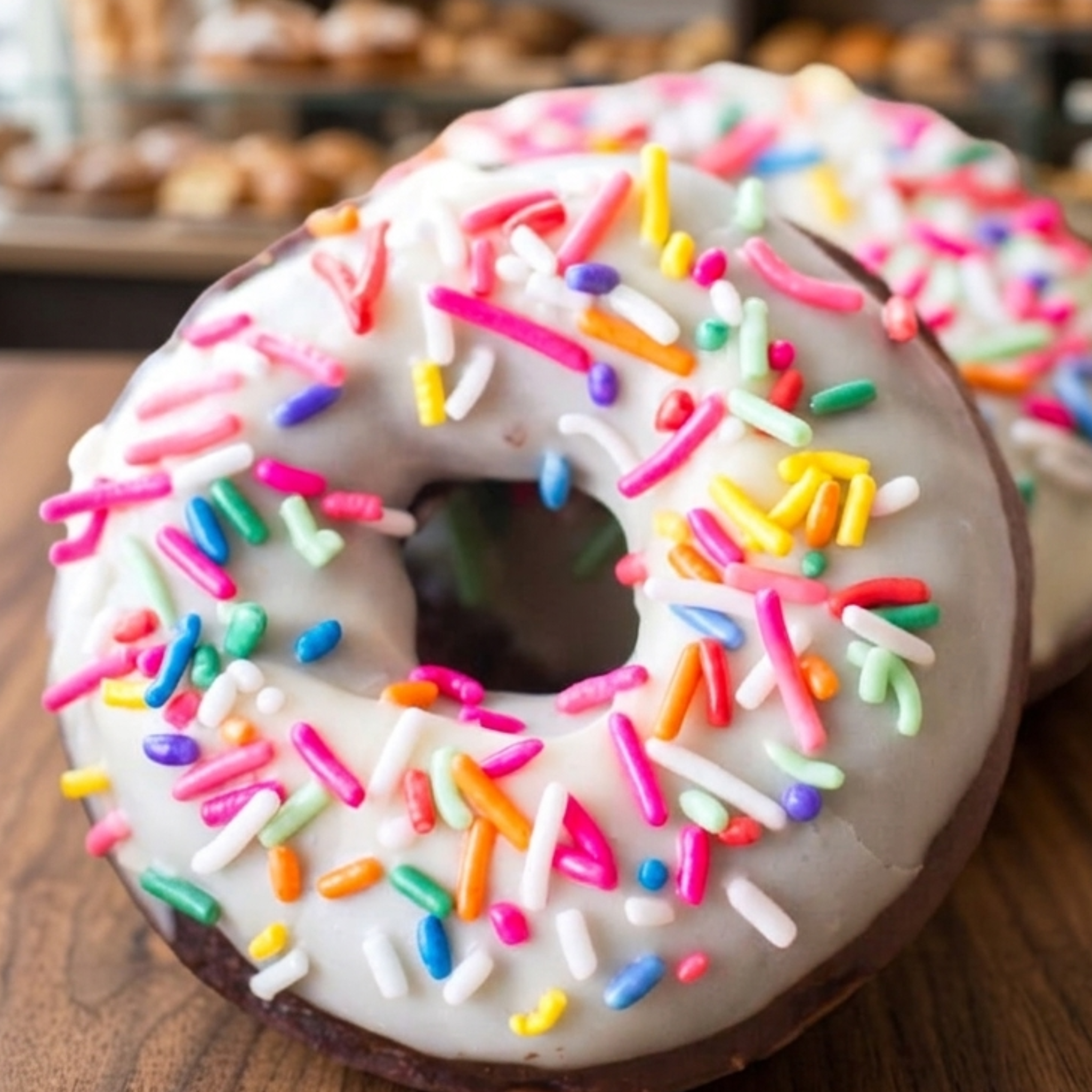 White Chocolate Donuts by Krumble